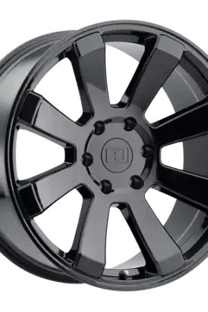 Level 8 ENFORCER 5X127 20X9 -24 GLOSS BLACK Mega Sale