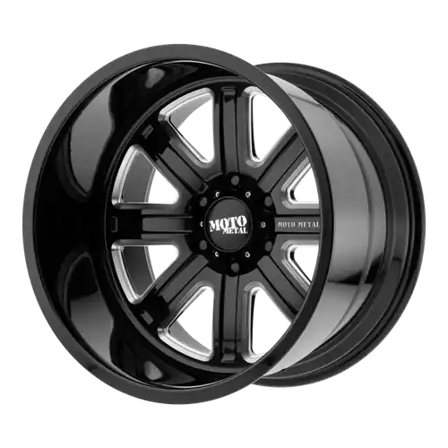 Don’t Miss Out Moto Metal MO402 5X127 20X14 -76 GLOSS BLACK MILLED