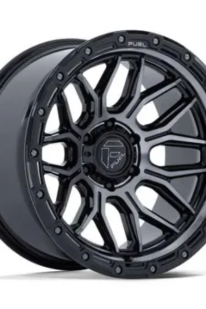 Fuel Fc881 Surge Wheel 17x9 6x139.7 Gloss Black Machined w/ Gray Tint 1mm - FREE T-SHIRT INCLUDED! Low Price