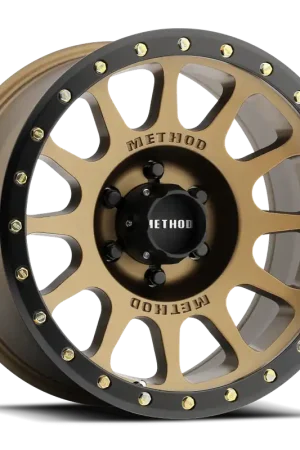 Clearance Method Race 305Bz Nv Wheel 18x9 8x165.1 Method Bronze 18mm - FREE T-SHIRT INCLUDED!