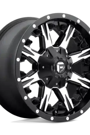 Sale Fuel 1PC D541 NUTZ 5X139.7/5X150 20X9 +1 MATTE BLACK MACHINED