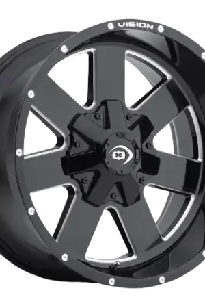 Vision Off-Road 411 Arc 5x139.7 20x10-25 Gloss Black Milled Spoke Direct From Factory