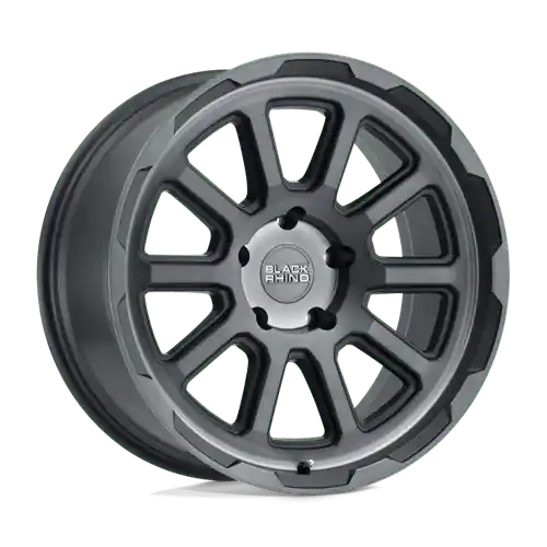 Black Rhino CHASE 5X114.3 17X8 +10 BRUSHED GUNMETAL Direct From Factory