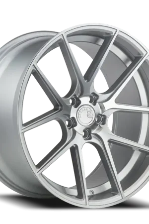 Aodhan Aff3 Wheel 20x10.5 5x114.3 Gloss Silver Machined Face 45mm - FREE T-SHIRT INCLUDED! Next Day Delivery