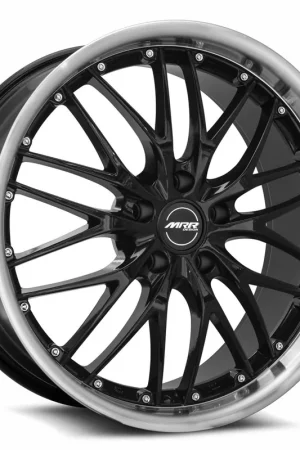 Trusted Brand Mrr Gt1 Wheel 18x8.5 5x112 Black Machined Lip 35mm - FREE T-SHIRT INCLUDED!