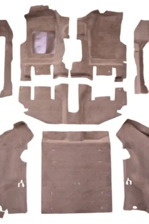 Mega Sale Carpet Floor for 1997-02 Jeep Wrangler Long Console w/Rocker Panels Cutpile Mass