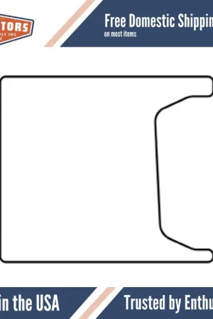 Bulk Order Trunk Floor Mat Cover & Insulation for 55-56 Dodge/DeSoto/Plymouth Coupe/Sedan