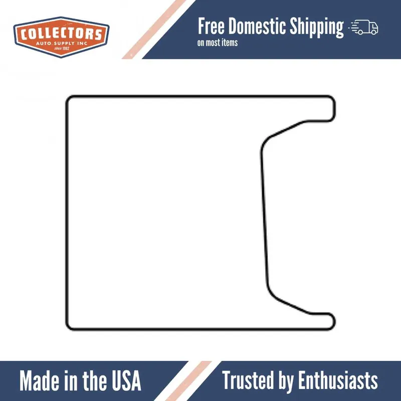 Bulk Order Trunk Floor Mat Cover & Insulation for 55-56 Dodge/DeSoto/Plymouth Coupe/Sedan