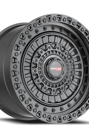 Crafted Vortek Vrd-703 Wheel 18x9 6x135 & 6x139.7 Matte Black -18mm