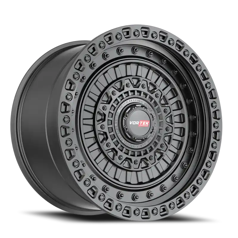 Crafted Vortek Vrd-703 Wheel 18x9 6x135 & 6x139.7 Matte Black -18mm