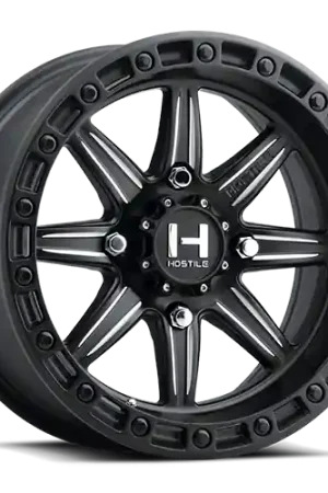 Certified Hostile Alpha Atv Utv Wheel 15x10 4x137 Blade Cut 0mm