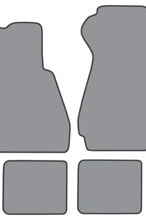 Certified Floor Mats for 1978-1984 BMW 733i (BM510F FM18R) Cutpile 4Pc