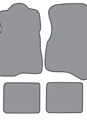 Floor Mats for 1990-1991 Honda Civic 4DR Sedan 4pc (HO305F HO306R) Trusted Brand