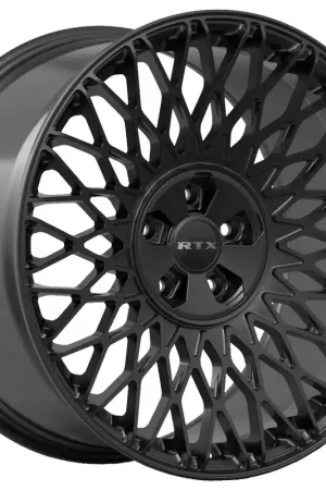 Price Cut RTX Mesh Wheel 19x8.5 5x108 & 5x114.3 Gloss Black 40mm 083411 - FREE T-SHIRT INCLUDED!