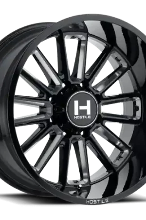 Deal Hostile Predator Wheel 20x12 8x180 Blade Cut -44mm