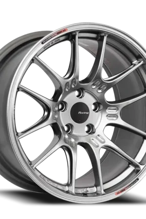 Enkei Gtc02 Wheel 18x9.5 5x114.3 Hyper Silver 15mm - FREE T-SHIRT INCLUDED! Certified