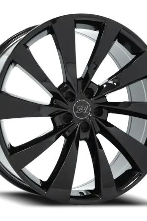 While Supplies Last Axe Zx15 Wheel 22x9 5x108 Gloss Black 40mm - FREE T-SHIRT INCLUDED!