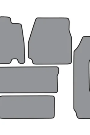 Today Only Floor Mats for 1995-1998 Ford Windstar 2pc Frts 2pc Rr Runners & Side Door 5pc (FM157 FM157R)