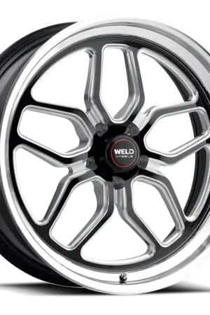Buy Today Weld Street Performance Laguna Wheel 19x9 5x120 Gloss Black Milled w/ Diamond Lip 38mm - FREE T-SHIRT INCLUDED!