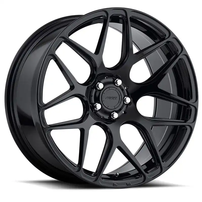 Secure Checkout Mrr Fs1 Wheel 19x8.5 5x120 Gloss Black 20mm - FREE T-SHIRT INCLUDED!