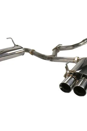 GrimmSpeed Cat-Back Exhaust System Resonated - 2011-2021 Subaru WRX Sedan / STI Sedan Viral