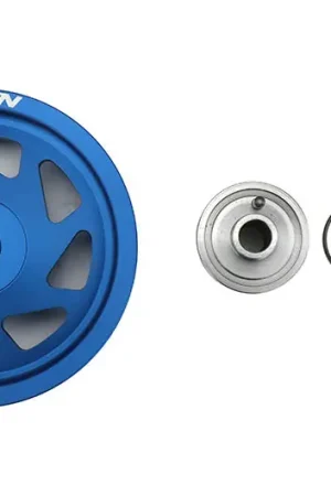 PERRIN Lightweight Crank Pulley for FA/FB Engines with Large Hub - Subaru Models (Inc. 2015-2024 Subaru WRX / 2015-2021 STI / 2014-2024 Forester / 2013-2024 BRZ / 2013-2016 Scion FR-S / 2022-2024 Toyota GR86) New Release