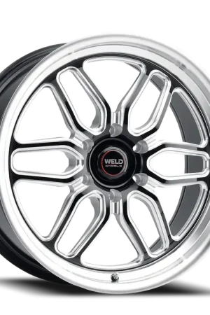 Crafted Weld Street Performance Laguna 6 Drag Wheel 20x5 6x135 Gloss Black Milled w/ Diamond Lip -19mm - FREE T-SHIRT INCLUDED!