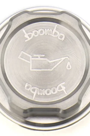 Next Day Delivery Boomba Racing Aluminum Oil Cap Natural  - Subaru Models (inc. 2002-2021 WRX / STI)