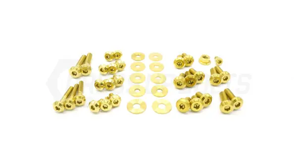 Dress Up Bolts Stage 2 Titanium Hardware Engine Kit for EJ257 Engine (Gold) - 2015-2021 Subaru STI In Demand