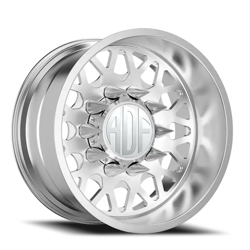 Super Sale Adf Hot Shot Wheel 22x14 8x165.1 Brushed -76mm - MINIMUM PURCHASE OF 4 - FREE T-SHIRT INCLUDED!