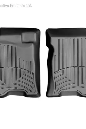 Direct From Factory WeatherTech 04-06 Toyota Tundra Double Cab Front FloorLiner - Black