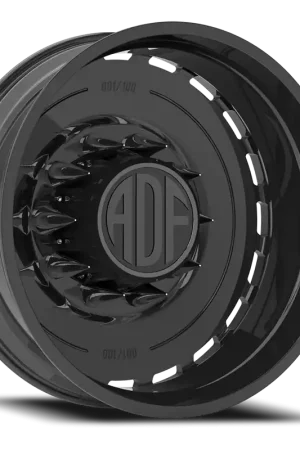 New Arrival Adf Ltd Dually Wheel 26x8.25 8x170 Gloss Black -156mm - MINIMUM PURCHASE OF 4 - FREE T-SHIRT INCLUDED!