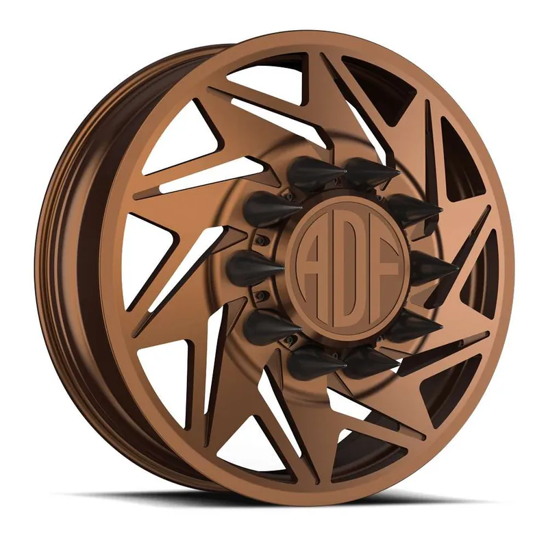 Discount Adf Flex Left Dually Wheel 24x8.25 10x225 Bronze 144mm - MINIMUM PURCHASE OF 4 - FREE T-SHIRT INCLUDED!