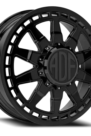 Adf Taladega Dually Wheel 26x8.25 8x165.1 Gloss Black 132mm - MINIMUM PURCHASE OF 4 - FREE T-SHIRT INCLUDED! Must Have