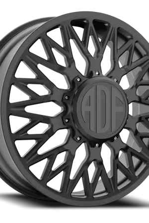 Adf Techno Mesh Dually Wheel 22x8.25 10x225 Satin Black 144mm - MINIMUM PURCHASE OF 4 - FREE T-SHIRT INCLUDED! Bulk Order