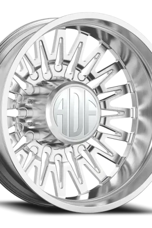 Adf Bobtail Dually Wheel 22x8.25 8x210 Brushed -167mm - MINIMUM PURCHASE OF 4 - FREE T-SHIRT INCLUDED! Exclusive Offer