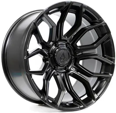 Premium Arena A116 Cobra Wheel 22x10 6x139.7 Satin Black 15mm - FREE T-SHIRT INCLUDED!