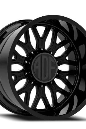 Adf Sportsman Wheel 28x16 5x135 Gloss Black -101mm - MINIMUM PURCHASE OF 4 - FREE T-SHIRT INCLUDED! Holiday Sale