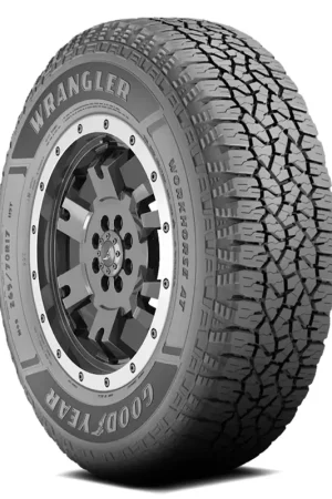 Today Only Goodyear Wrangler Workhorse At Tire 265/65R18 114T 580 B B White Letter - FREE ROAD HAZARD!
