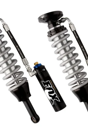 Instant Buy FOX 2.5 Coil-Over Shocks w/ DSC Reservoir Adjuster | 0-2 Inch Lift | Factory Series | Ford F150 (15-25) 4WD