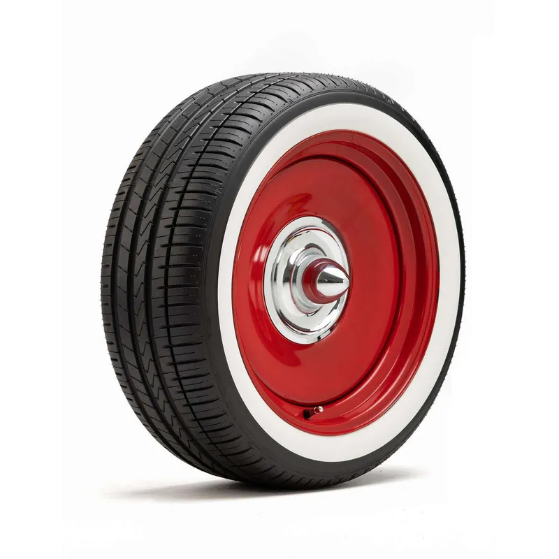 Warranty Included Diamond Back FKV 1.25" White Wall Tire 295/30R18 - FREE ROAD HAZARD!