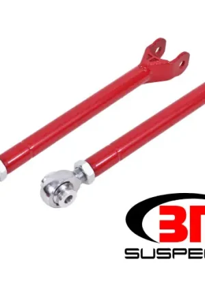Seasonal Sale BMR 08-17 Challenger Lower Trailing Arms w/ Single Adj. Rod Ends - Red