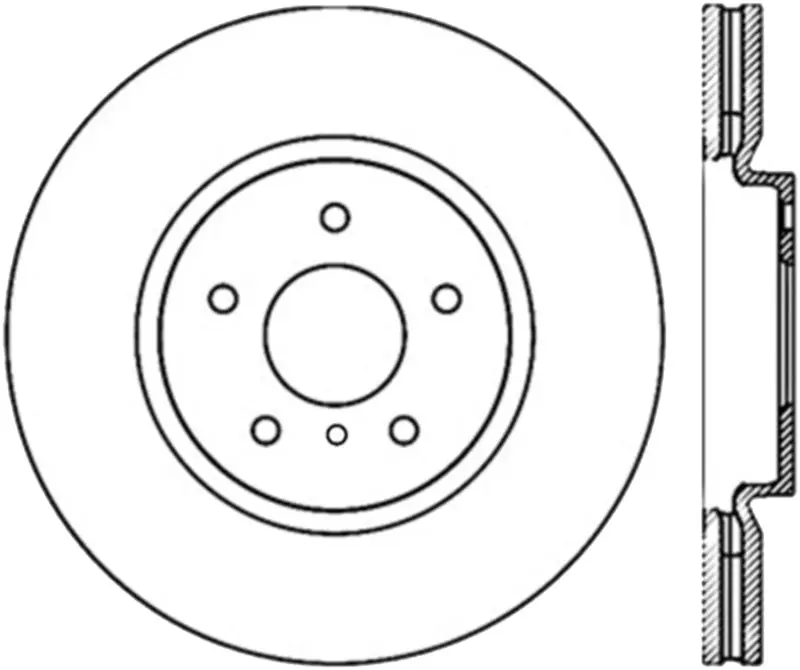 StopTech Power Slot 09 Nissan 370z / 08-09 Infiniti G37 Slotted Front Right CRYO Rotor Price Cut