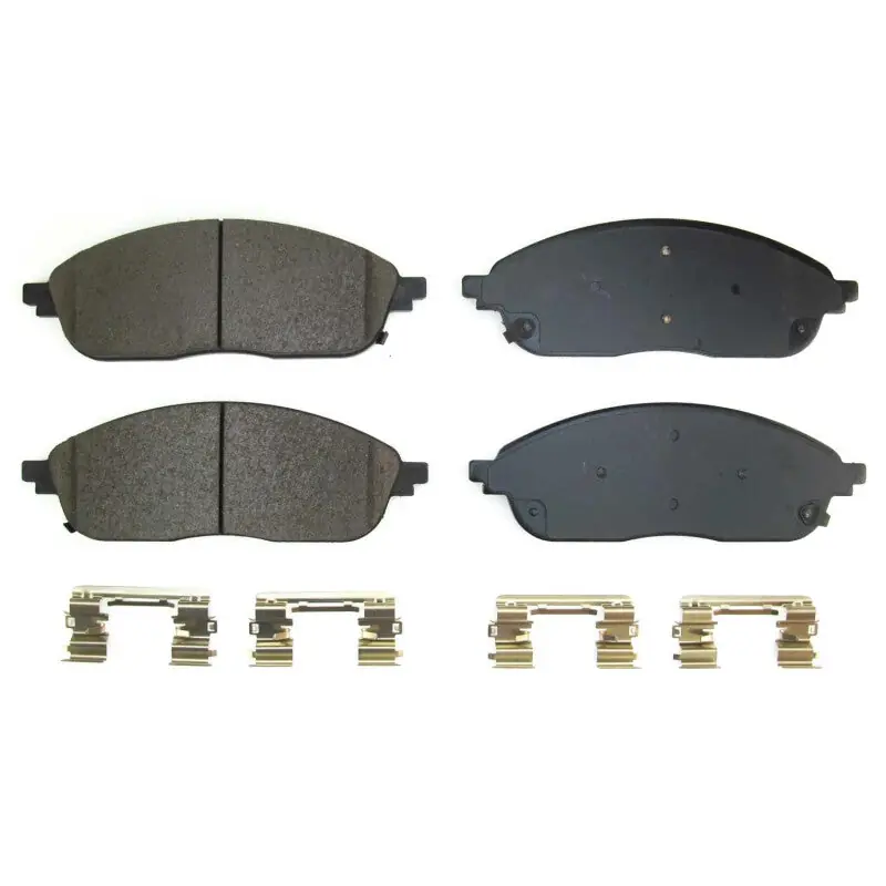 Power Stop 2022 Jeep Grand Cherokee Front Z17 Evo Ceramic Brake Pads w/Hardware Free Delivery