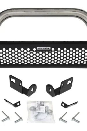 Go Rhino 55205PS Rhino Charger RC2 Bull Bar Polished For GMC Sierra 1500 Original