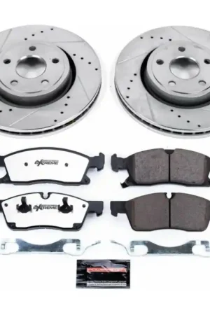 Budget Power Stop 11-19 Dodge Durango Front Z36 Truck & Tow Brake Kit