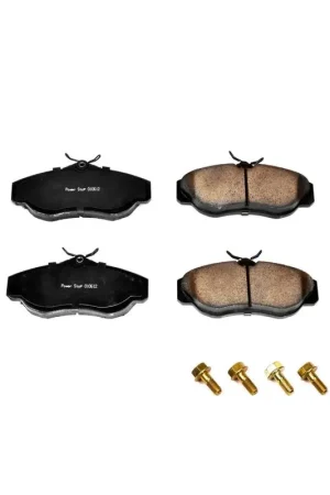 Power Stop 99-04 Land Rover Discovery Front Z17 Evolution Ceramic Brake Pads w/Hardware Fast Shipping