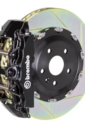 Viral Brembo 00-02 Expedition 2WD Fr GT BBK 8Pis Cast 380x34 2pc Rotor Slotted Type1-Black