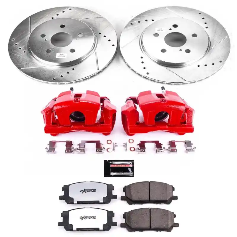 Power Stop 04-06 Lexus RX330 Front Z36 Truck & Tow Brake Kit w/Calipers Free Shipping