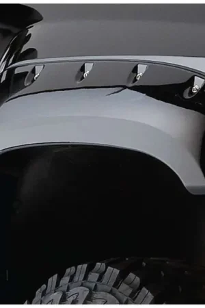 Holiday Sale Bushwacker 40097-02 Cut Out Fender Flares OE Black Pair For Silverado 1500